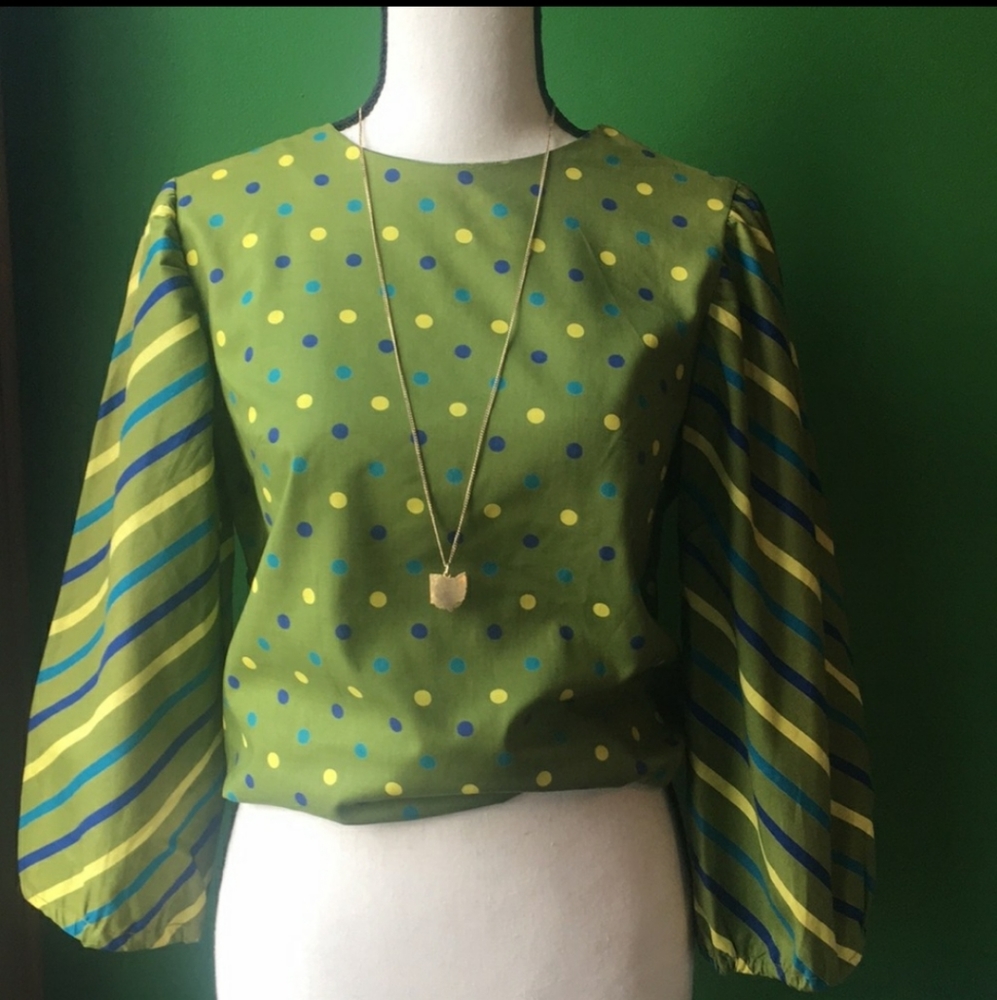 Vintage Christenfeld 60's Mod Top